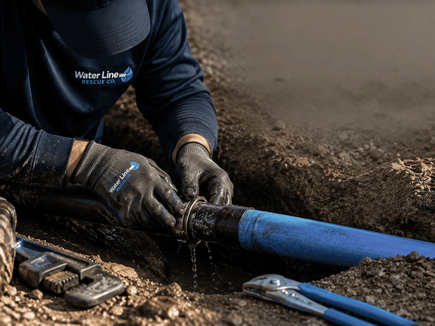 Why choose Water Line Repair in Winchester, KS